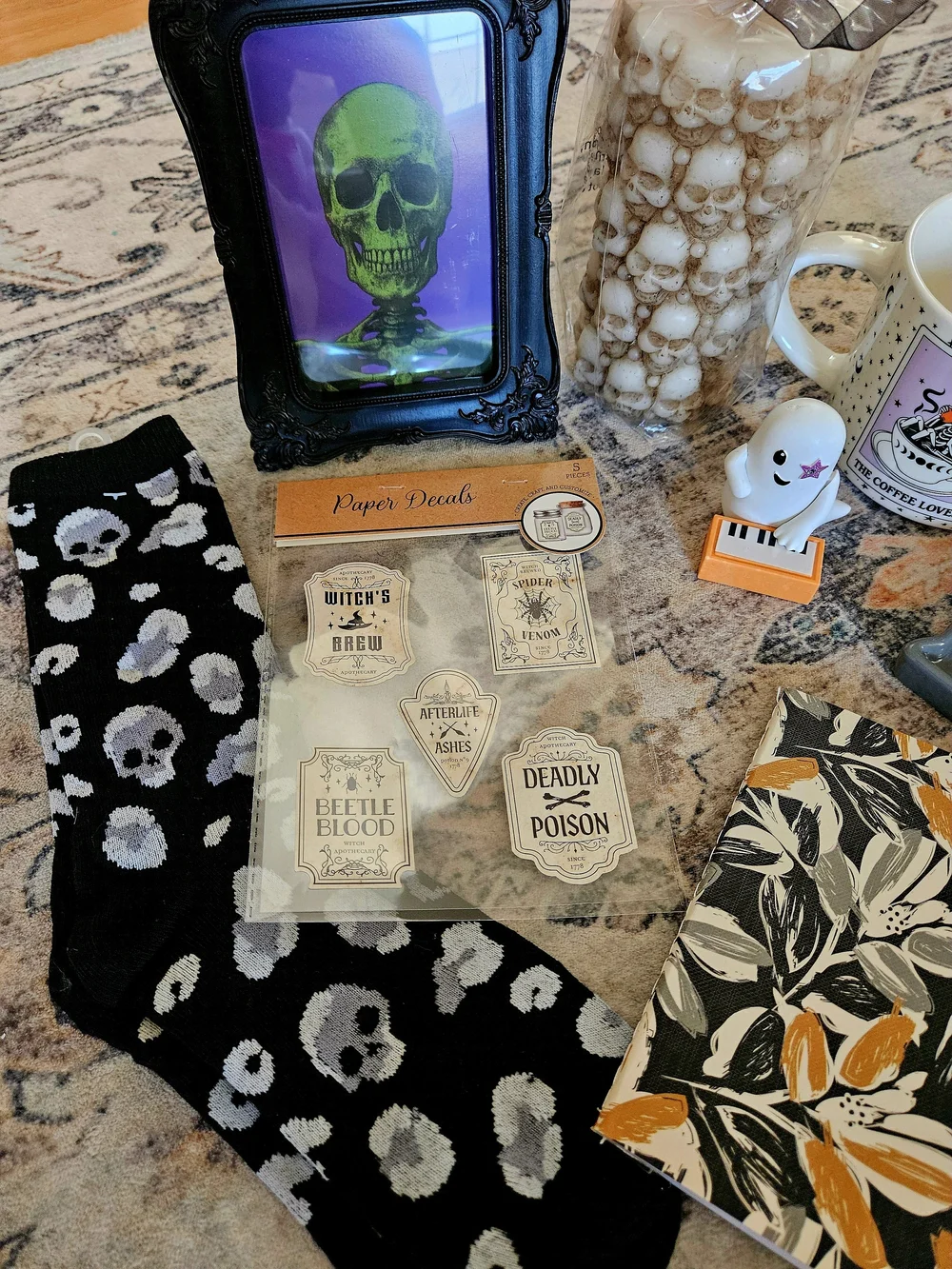 Haunted Halloween Mystery Box Spooky Goth Surprise Gift Box